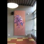 Kakemono, 300 x 150 cm - Refectoire